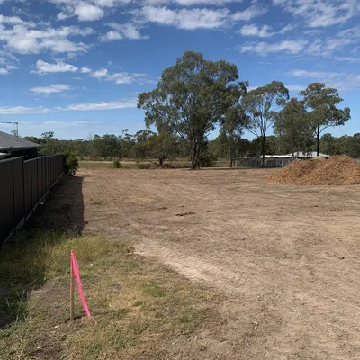 After: Land clearing for a holiday block subdivision, Mornington Peninsula